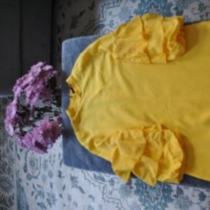 Zara Bright Yellow Dress